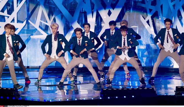 La boy band surcoreana EXO