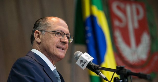 Gobernador de Sao Paulo Gerardo Alckmin