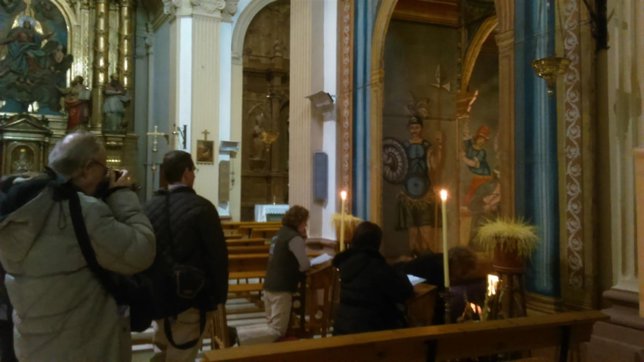 Monumento de Semana Santa de Biscarrués.