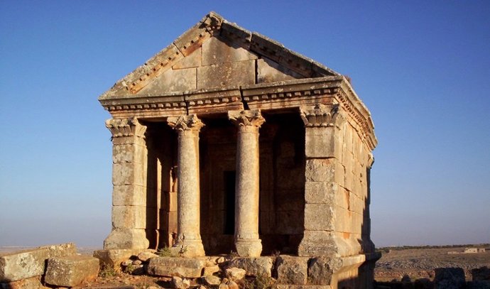 Museo bizantino en Idlib, Siria 