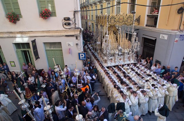 Procesión en Málaga