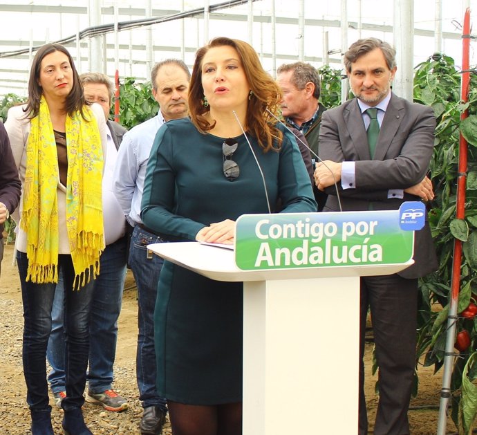 La candidata del PP al Parlamento andaluz por Almería Carmen Crespo