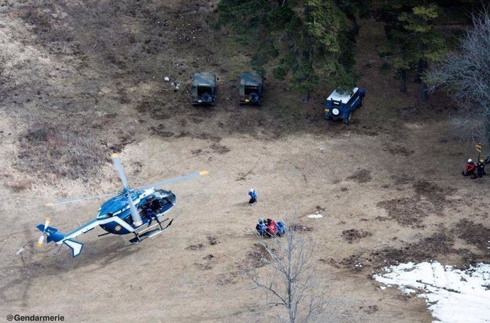 Hallada la segunda caja negra del avión de Germanwings