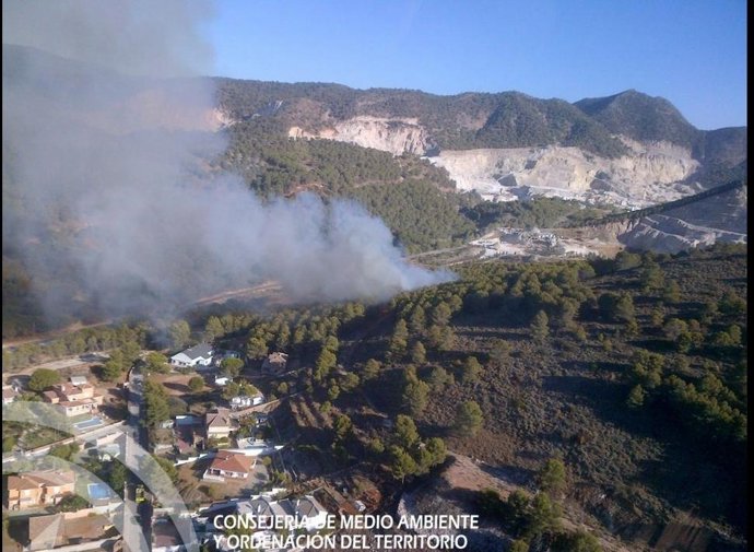 Incendio Alhaurín de la Torre Septiembre 2014