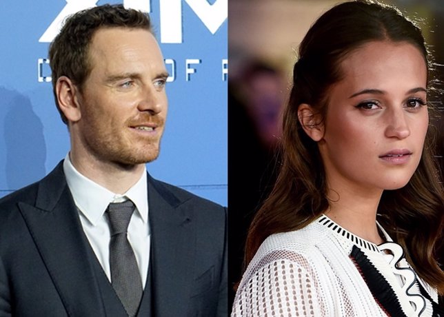 Michael Fassbender y Alicia Vikander viven intensamente su historia de amor 