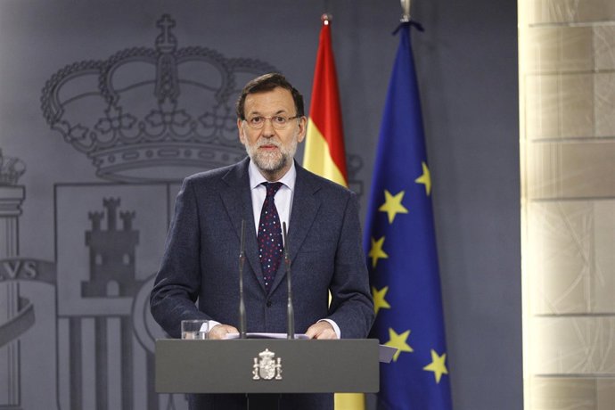 Mariano Rajoy en la Moncloa