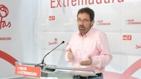El PSOE confía en que Monago ofrezca la "solución" para Acorex y que no pretenda "esconderse" tras los grupos
