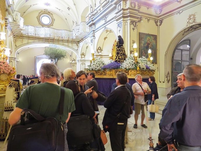 Turistas en la Semana Santa de Lorca