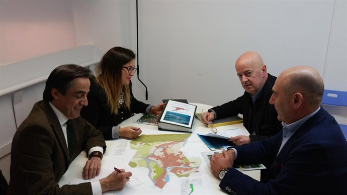 Reunión con transportistas 