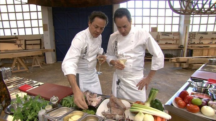 Los  chefs Sergio y Javier Torres