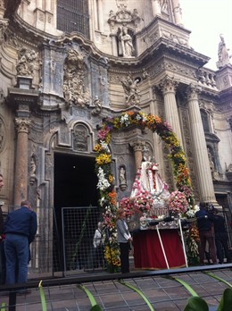 La patrona de Murcia, la Virgen de la Fuensanta