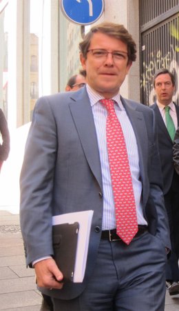 El candidato a la Alcaldía de Salamanca por el PP, Alfonso Fernández Mañueco