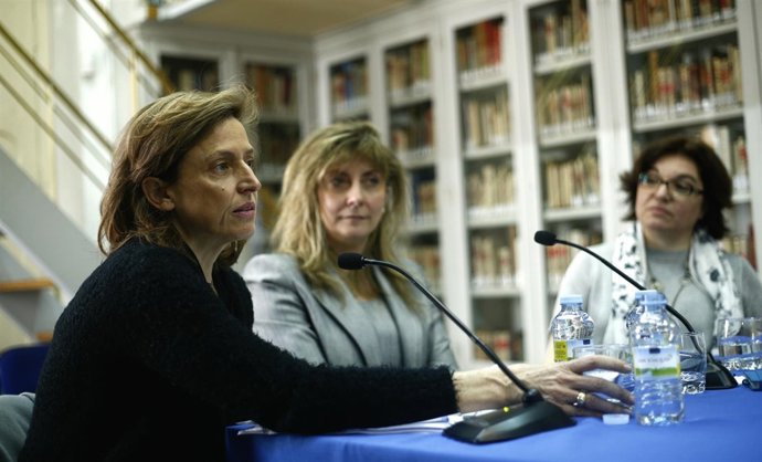 Isabel Martínez, Margarita Márquez y Almudena de la Cueva
