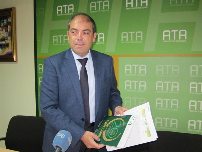 El presidente de ATA, Lorenzo Amor