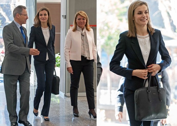 REINA LETIZIA EN REUNIÓN CON LA CRUZ ROJA 