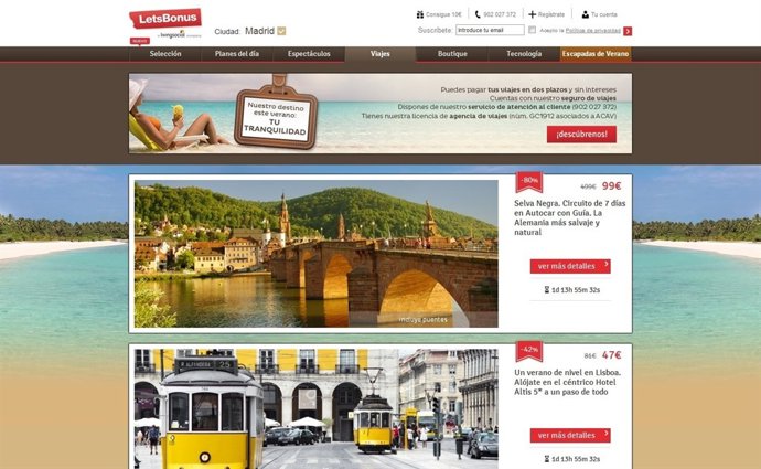 Letsbonus Viajes