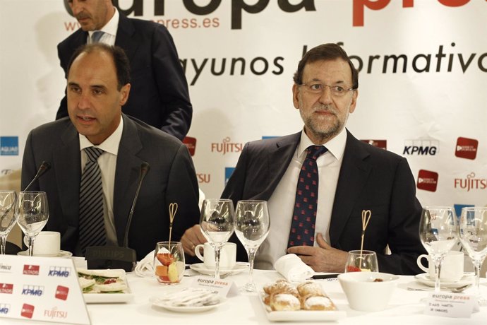 Juan Ignacio Diego y Mariano Rajoy