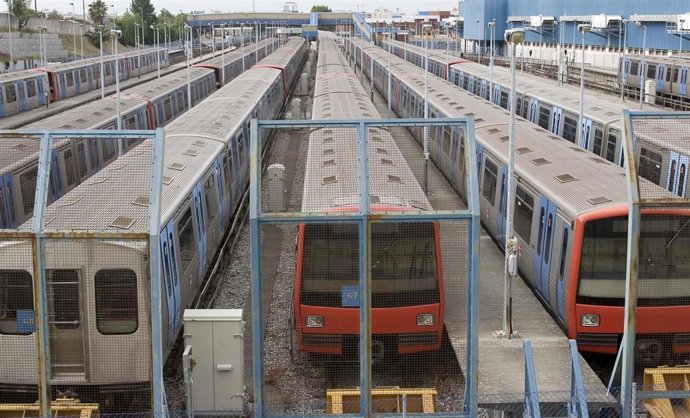 Trenes del Metro de Lisboa