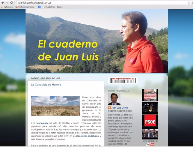 Blog 'El cuaderno de Juan Luis'