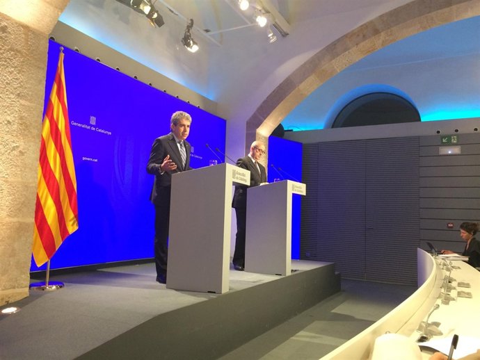 Francesc Homs, Felip Puig, consellers de la Generalitat