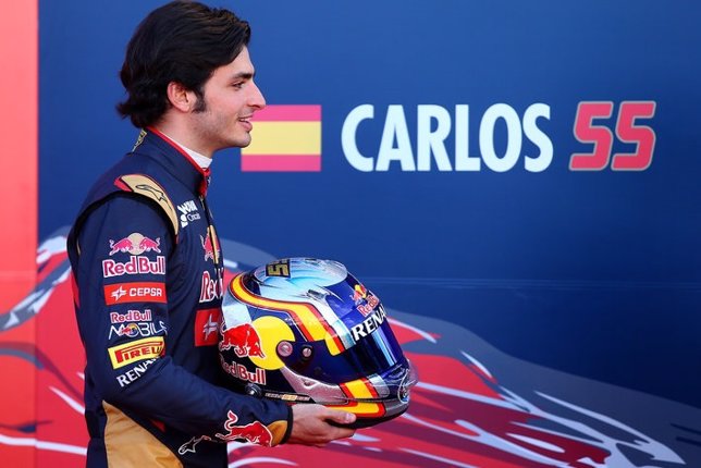 El piloto español de Toro Rosso, Carlos Sainz