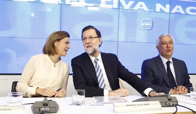 Rajoy preside la Junta Directiva Nacional del PP
