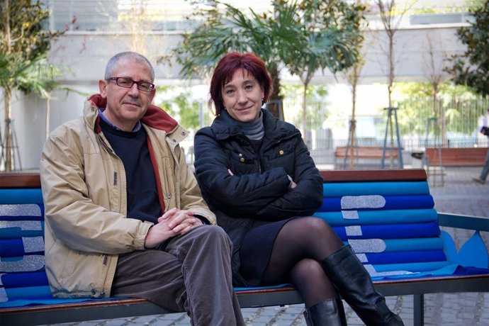 Los investigadores de la US José González y Mayte Padilla