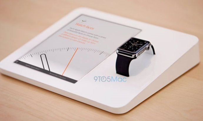 Apple Watch prueba en tienda