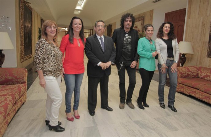 Jurado del concurso de caracoles con Ricardo Rojas