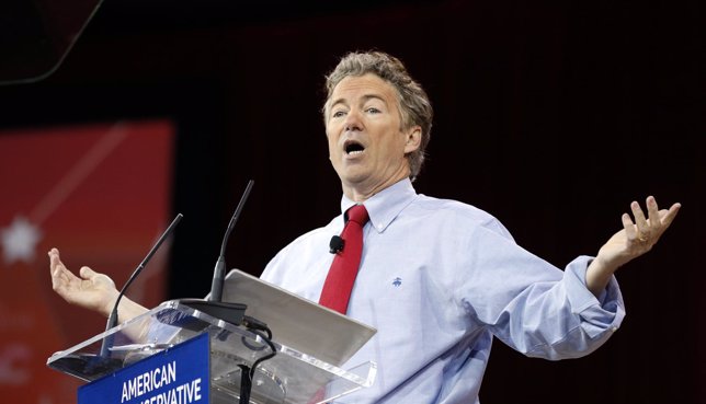 El senador republicano Rand Paul