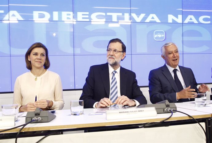 Rajoy preside la Junta Directiva Nacional del PP