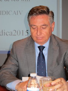 El presidente de la Audiencia, Francisco de Paula Sánchez Zamorano