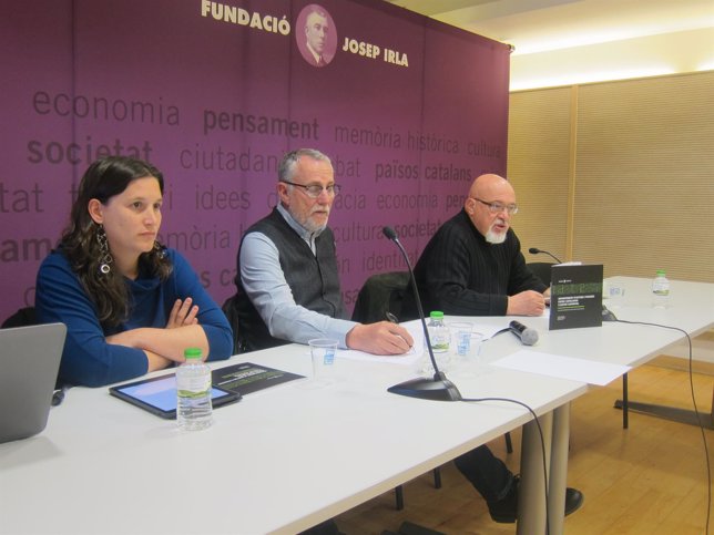 G.Pons, J.Angusto y J.Huguet presentan un estudio de la fundación Josep Irla.