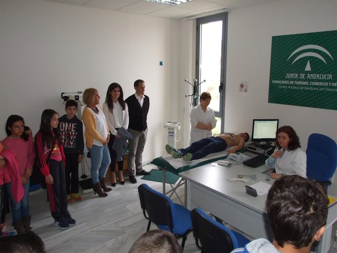 Visita al Centro de Medicina Deportiva