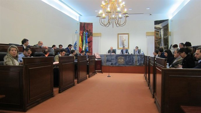 Pleno del mes de abril de la Diputación de Huelva.