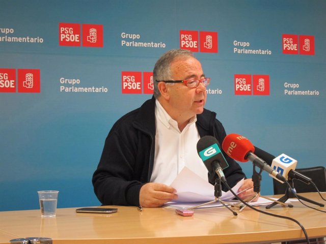 El diputado del PSdeG-PSOE Xosé Sánchez Bugallo