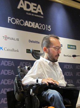 El candidato de Podemos a la DGA, Pablo Echenique