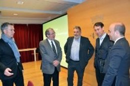 El presidente de la Diputación, Joan Reñé