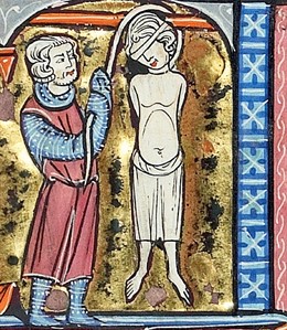 Una de las miniaturas del 'Vidal Mayor'