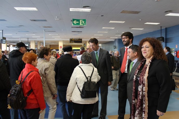 Llegada turistas austriacos a la Región