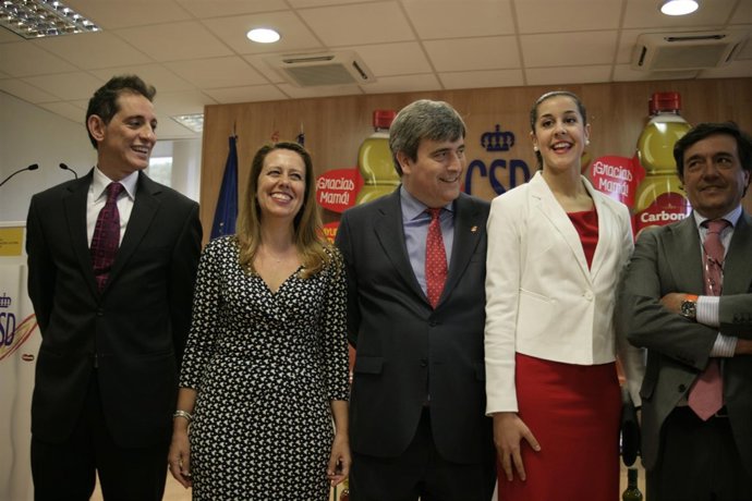 Acto patrocinio Carbonell y Federación Española de Bádminton