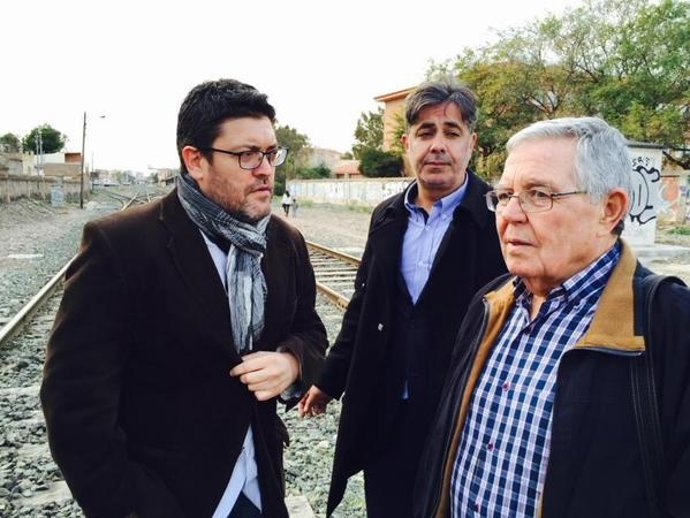 Sánchez, de Ciudadanos, con Centenero y Contreras