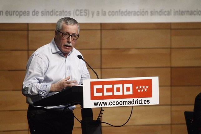 Ignacio Fernández Toxo clausura el Consejo Confederal