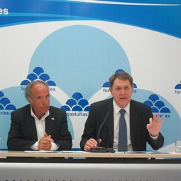 Manuel Peña y Arginiro Rodríguez, de Foro Asturias