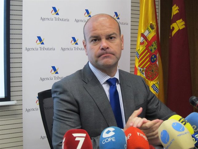 El delegado de la Agencia Tributaria en Murcia, José Manuel Alarcón