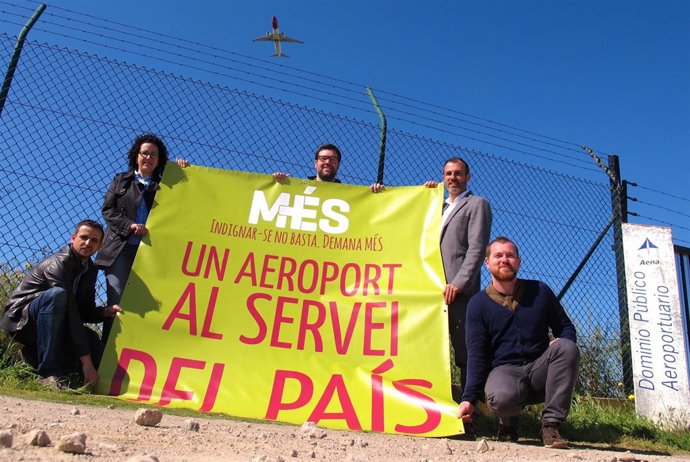 Candidatos de MÉS aeropuerto