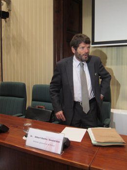 El director de Mossos, Albert Batlle, comparece en la comisión de Interior