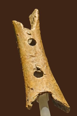 Supuesta flauta de hueso neandertal
