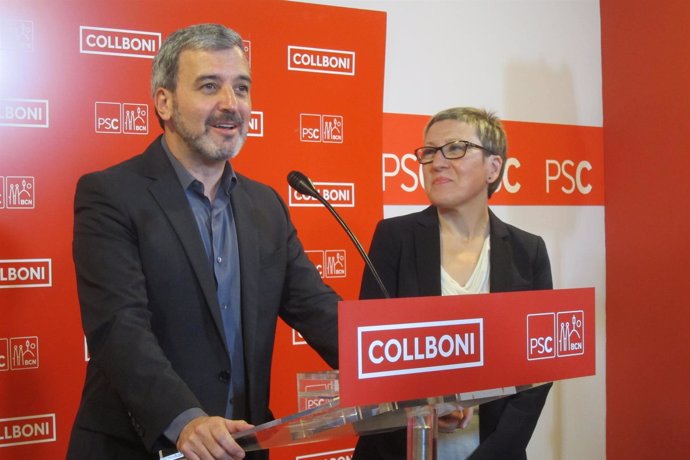 Jaume Collboni, Carmen Andrés (PSC)