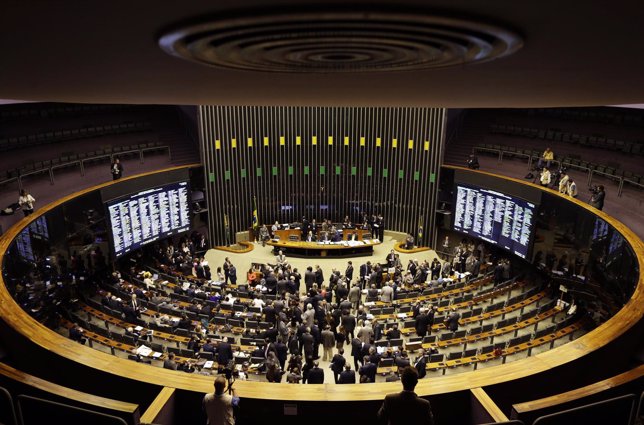 General view of the Plenary of the Chamber of Deputies during a session of the N